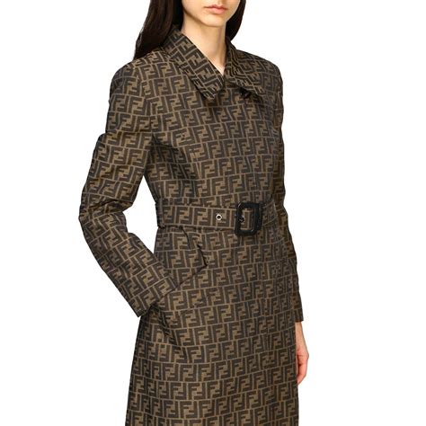 girls fendi jacket|fendi women' s trench coats.